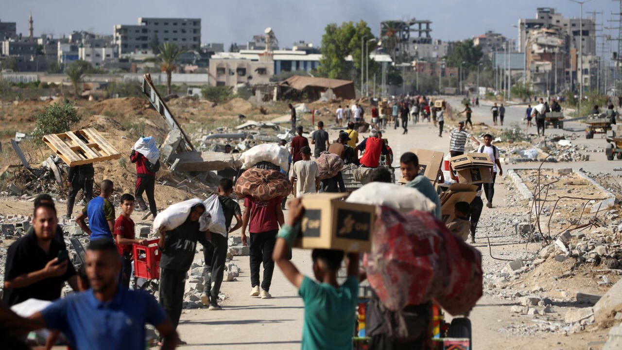 «Alivio al sufrimiento del pueblo palestino»: Cancillería boliviana celebra acuerdo de paz en la Franja de Gaza 000 77QU46F