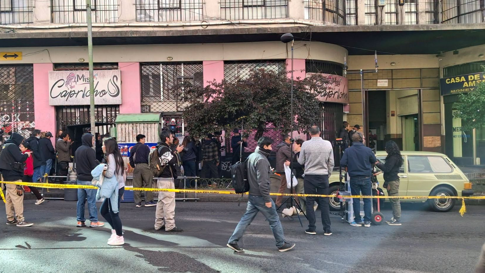 Último día de rodaje de “Proyecto K”, la película de Netflix sobre Klaus Barbie en el centro de La Paz 004 2026 10 13T160954.511