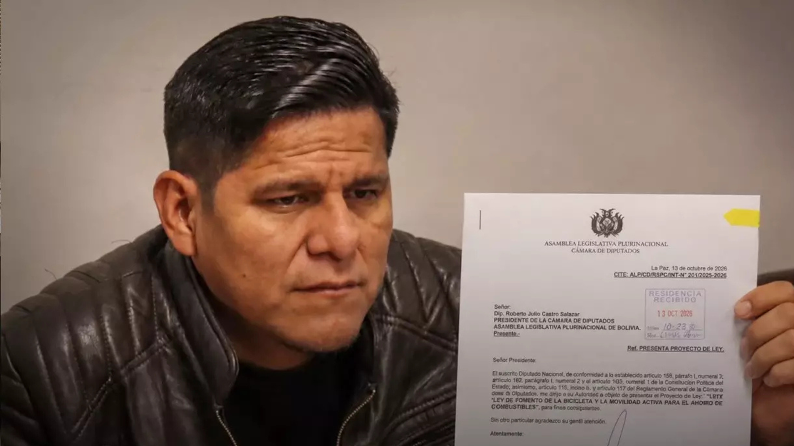 Diputado Pacheco presenta proyecto de ley para fomentar el uso de la bicicleta y ahorrar combustible importado 004 2026 10 13T161741.042