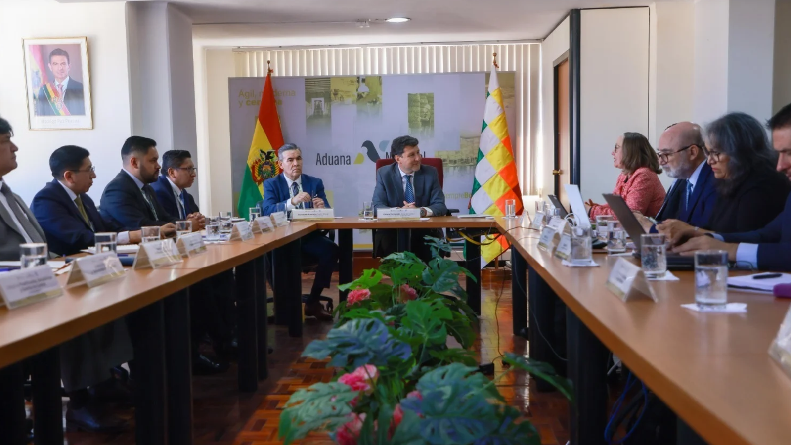 Aduana Nacional y FMI inician misión técnica para fortalecer modernización institucional 004 5 1