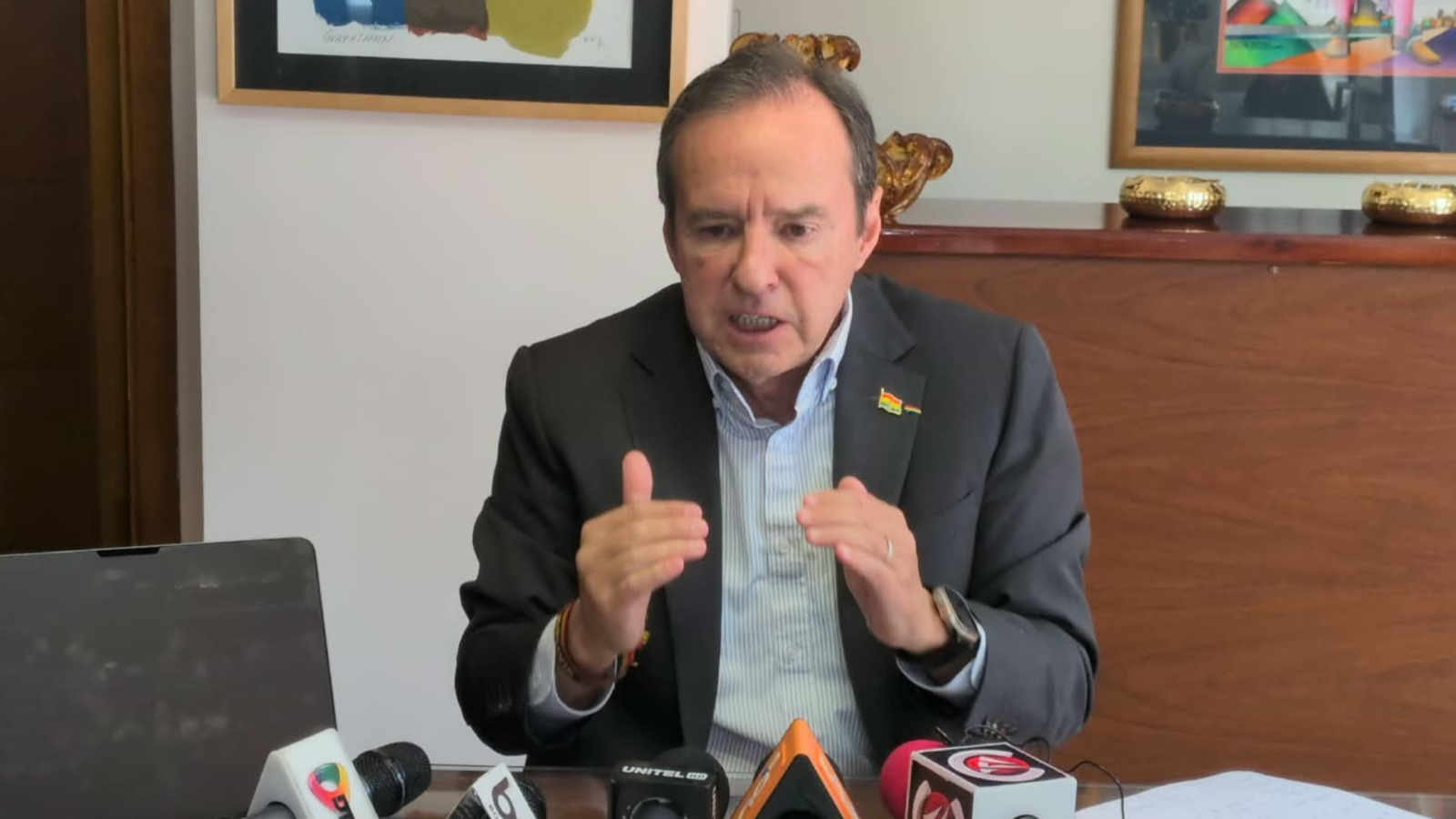 Tuto Quiroga acusa a Rodrigo Paz de gobernar sin rumbo: «Con el diésel y el dólar generan caos y profunda incertidumbre» 004 20260919 164903 0000