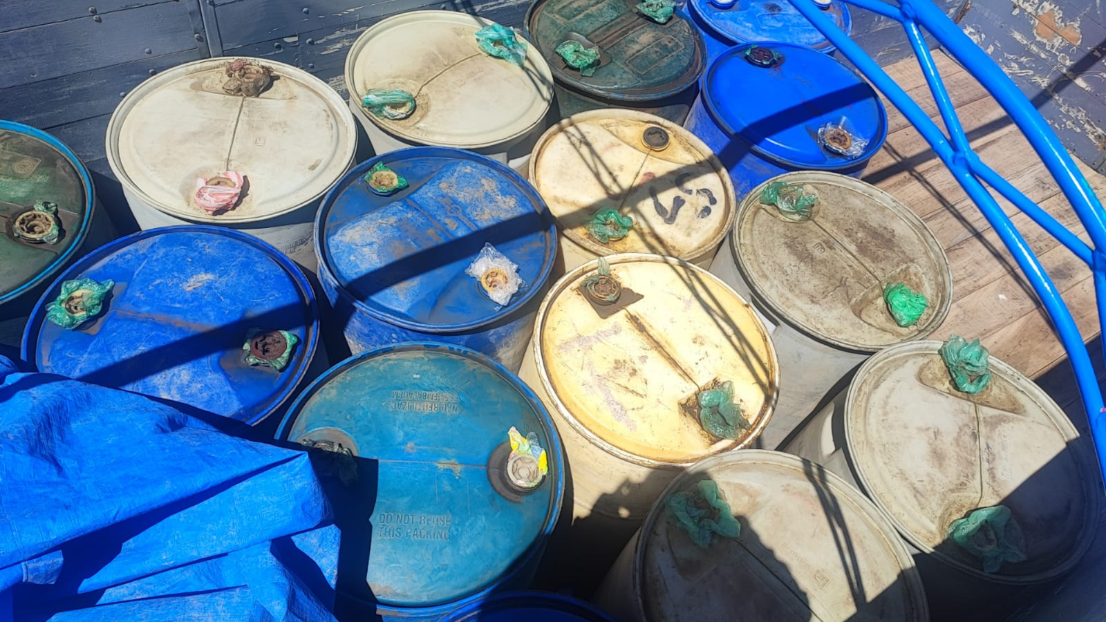 Comisan 4.600 litros de diésel en Chaguaya por presunto desvío a minería ilegal 004 20260925 170600 0000