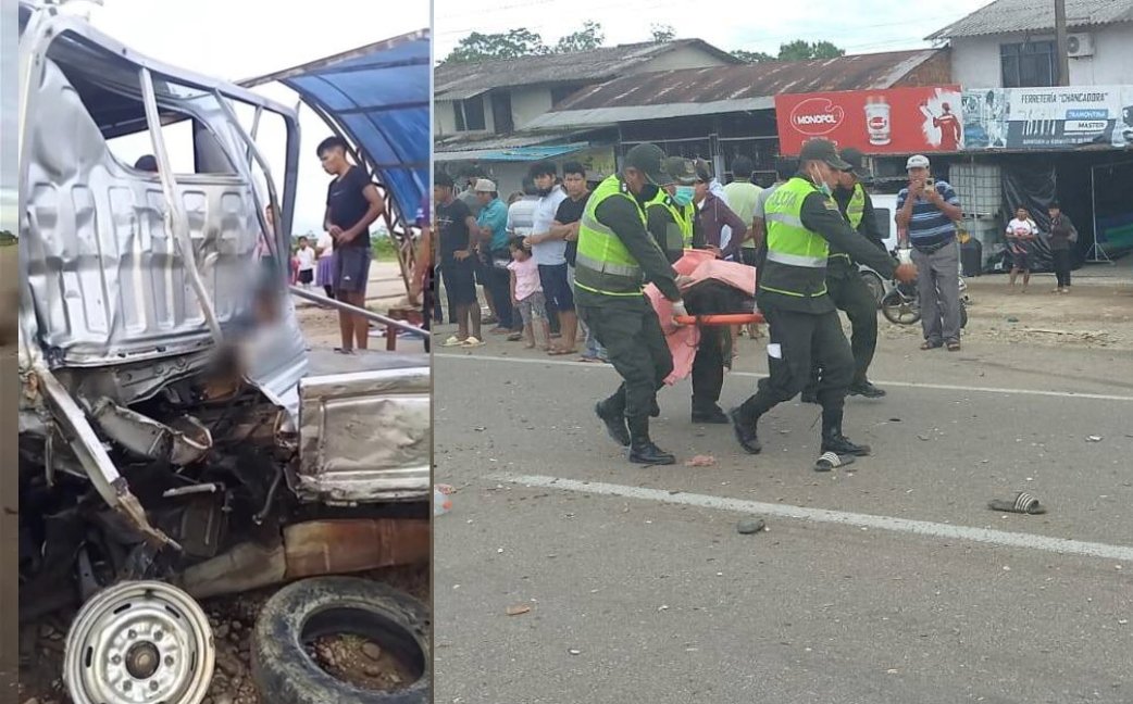 Cinco personas fallecidas y dos heridos tras choque entre dos vehículos en la carretera Santa Cruz-Cochabamba 1762780710731 2