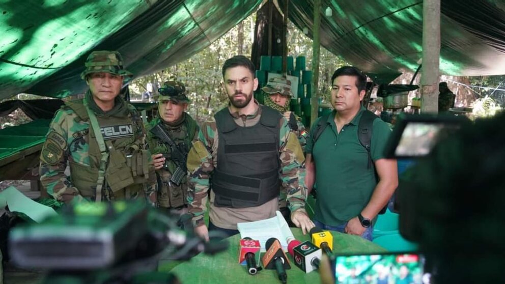 Del Castillo: «Las fábricas de cocaína están principalmente en Villa Tunari» 2024042110463212775