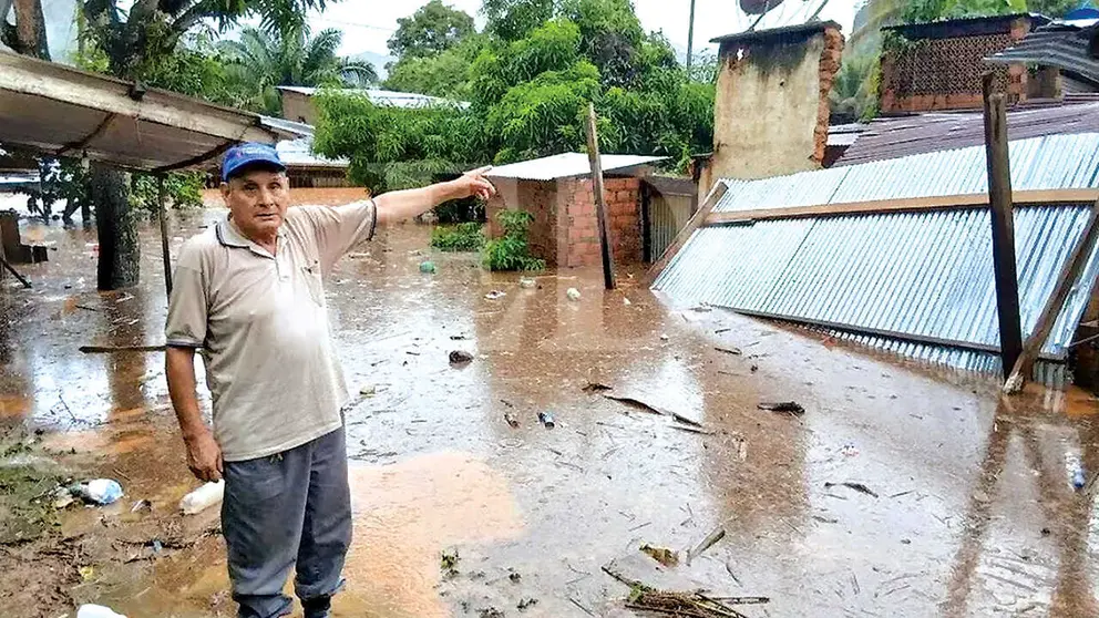 La Paz: 150 familias damnificadas y 30 viviendas con colapso total tras el desborde de ríos en Tipuani 2025122520451273361