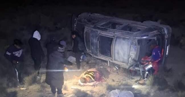Dos muertos y cinco heridos deja el vuelco de una vagoneta la carretera Potosí – Tarija 455970122 947225290751098 521600814129041389 n e1724166512602