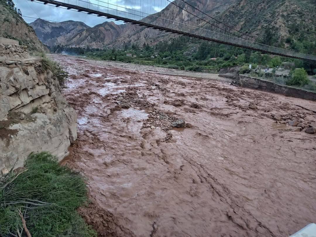 La Paz: Crecida de ríos destruye cultivos, caminos y deja damnificados en Luribay 473235712 997054189126308 3494641924337851181 n