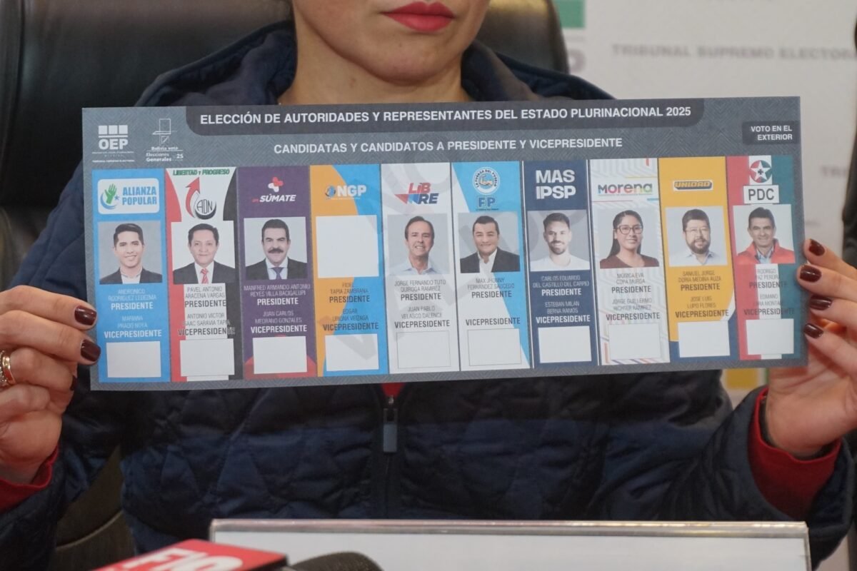 TSE presenta diseño final de la papeleta de sufragio para las ...