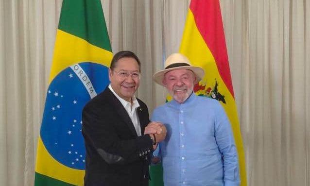 Arce solicitó continuidad de proyectos binacionales en reunión con Lula da Silva pese al cambio de Gobierno 560048989 1345070343739220 8804514877261226922 n