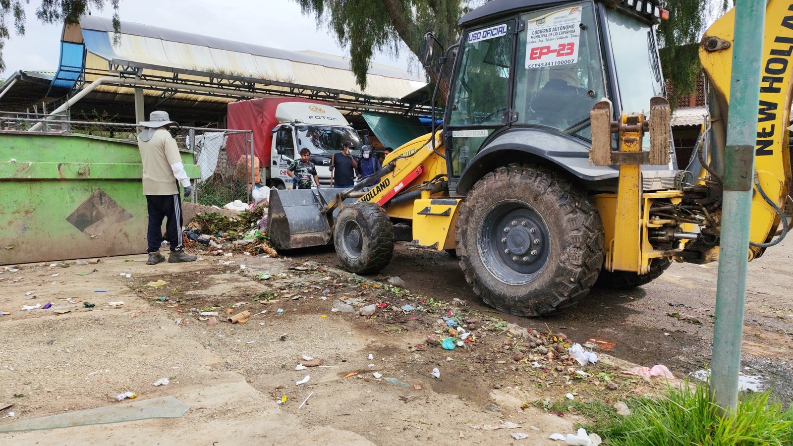 Autoridades y pobladores firman acuerdo y se reanuda el recojo de basura en Colcapirhua 600230358 1159557196344002 7020072660612575587 n