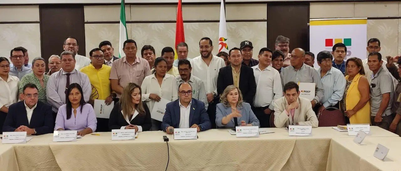 Subnacionales: TSE reporta que delegados políticos firmaron acuerdo para garantizar el desarrollo de las elecciones 621195208 1265203598997844 180319907519800135 n