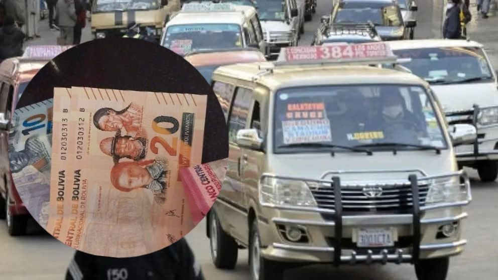 Choferes del transporte Libre de La Paz rechazan billetes de la Serie B y piden cobrar en sencillo 645921046 1479272260438152 5431995131075607044 n