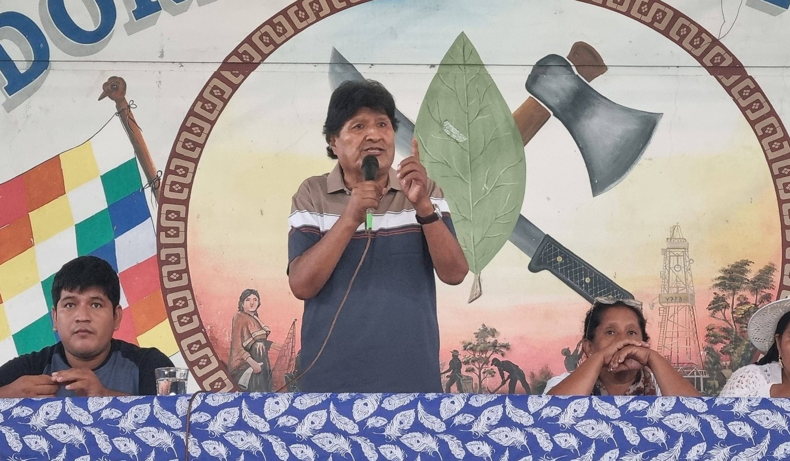 Morales niega que busque la renuncia de Paz, pese al abierto pedido de la marcha evista 698939376 1518083776353229 8886045494227591902 n 1