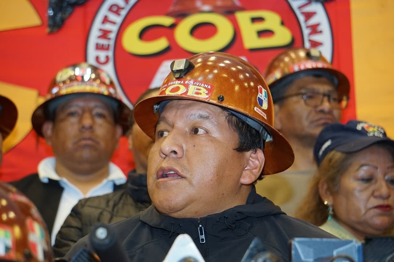 La COB conmina al Gobierno a pacificar el país y rechaza vínculo con Evo Morales 724770617 1389385050042427 6791747476877570273 n