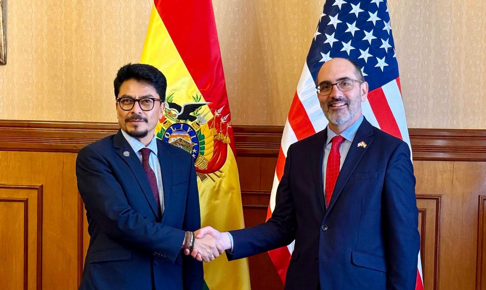 Nuevo Encargado de Negocios de EEUU inicia misión en Bolivia con reunión con el canciller Aramayo 726294966 982188844688316 4491770417378358318 n