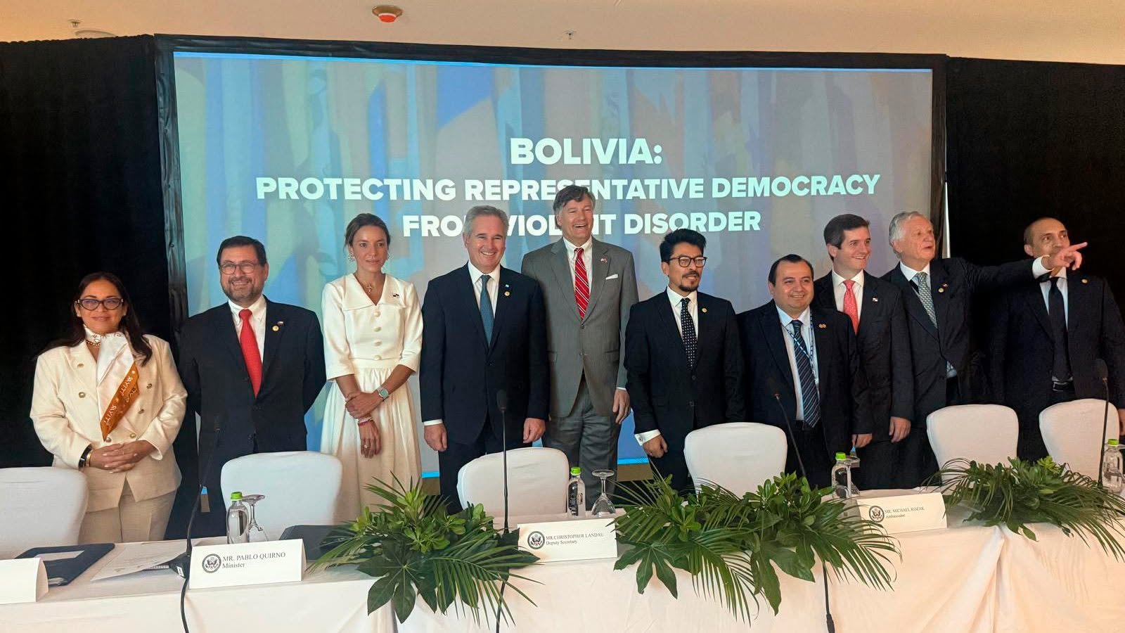 16 países de la OEA respaldan a Paz y condenan bloqueos en Bolivia 731031468 2116141082278721 1551906177611633204 n