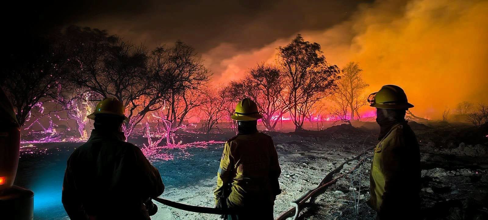 Tres departamentos en alerta por incendios forestales; Gobierno sospecha “acción coordinada” 751784249 965688603158680 3090110418060278043 n
