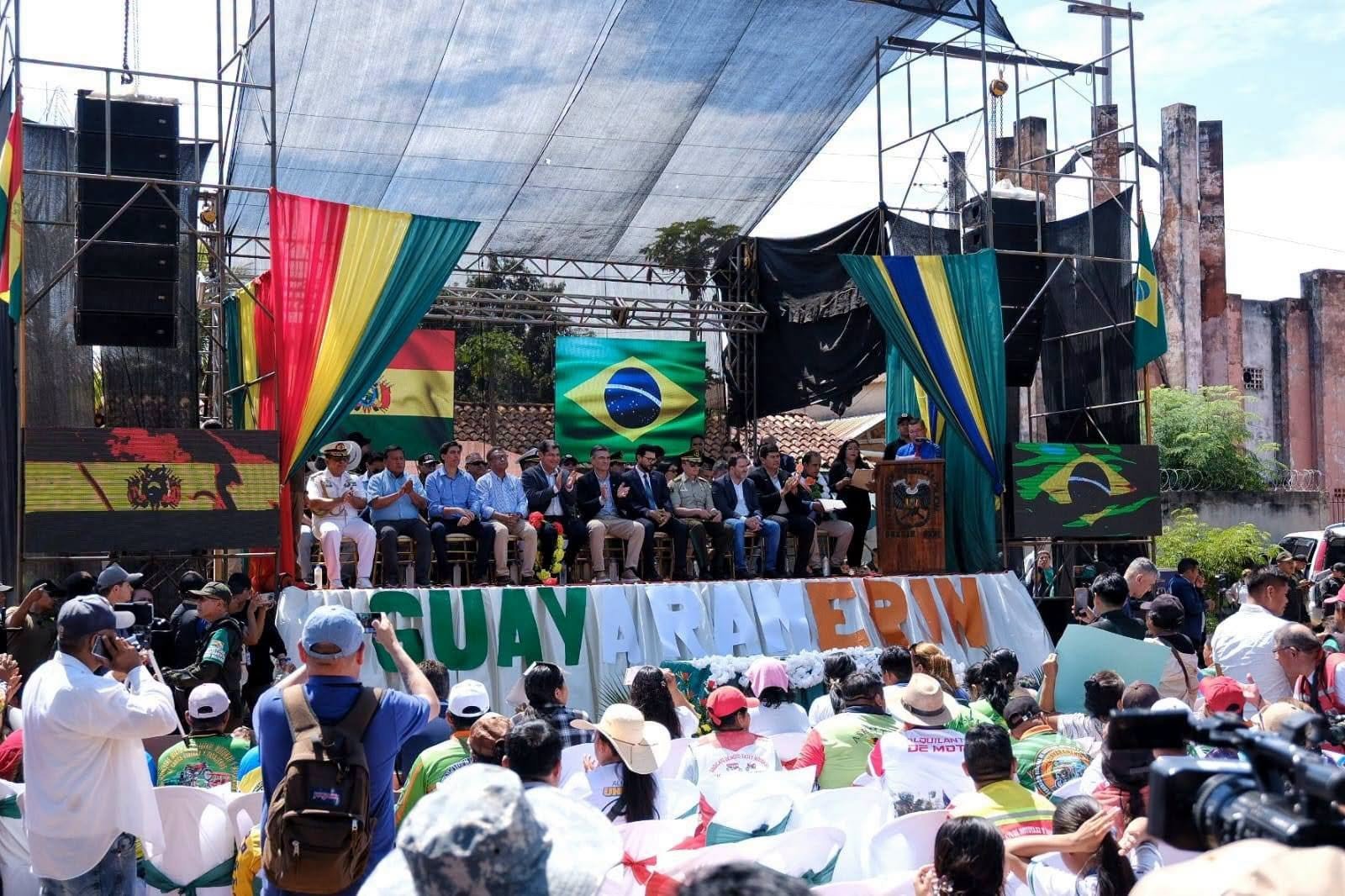 Bolivia y Brasil lanzan el plan “Frontera Segura” en Guayaramerín, Beni 774815731 2558193164616842 3088364401539283547 n