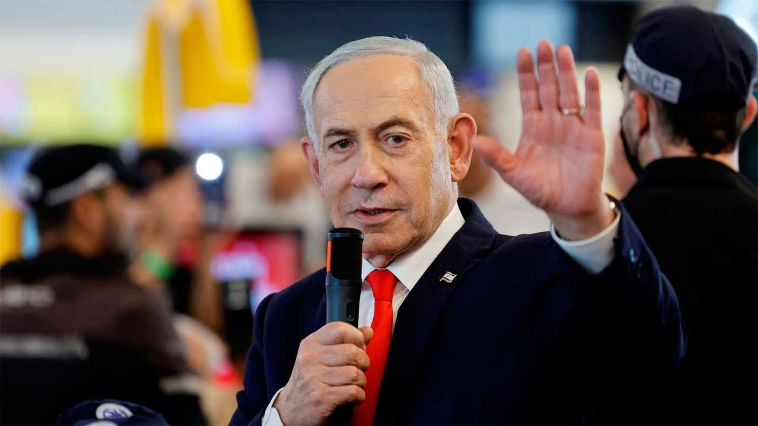 Netanyahu deposita su voto en Jerusalén y anima a los israelíes a acudir a las urnas 868352875 1564427632398267 8880443675381066941 n