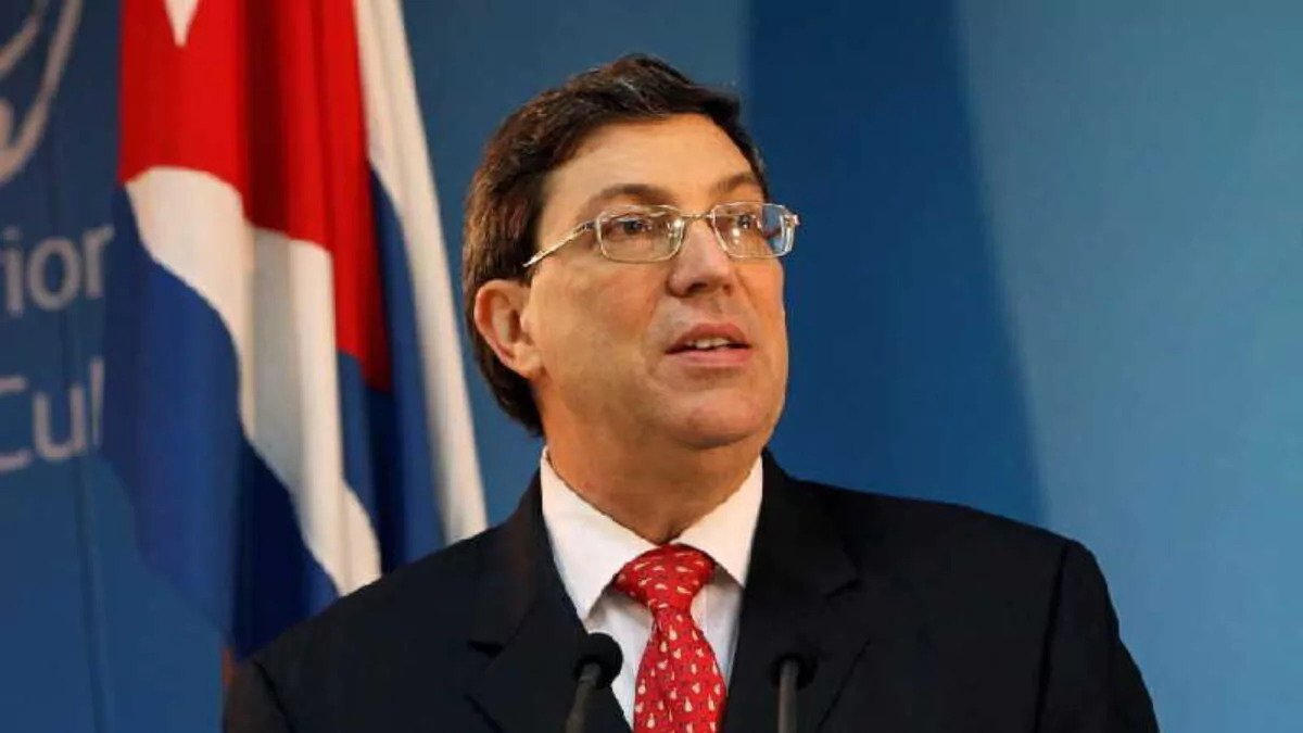 Cuba agradece actos solidarios en Europa en “rechazo” a «la política de asfixia» de EEUU Canciller cubano Bruno Rodriguez 1200x675 1