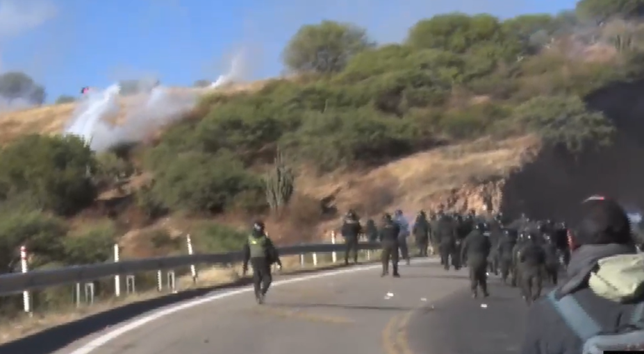 Policía despeja la ruta en Parotani; bloqueadores se repliegan y responden con dinamita Captura de pantalla 2026 05 26 091358