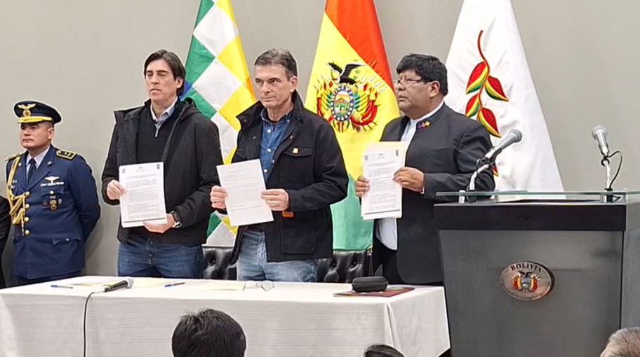 Gobierno y Alcaldía de El Alto firman convenio de cooperación para ejecución de obras Captura de pantalla 2026 06 10 125156 1