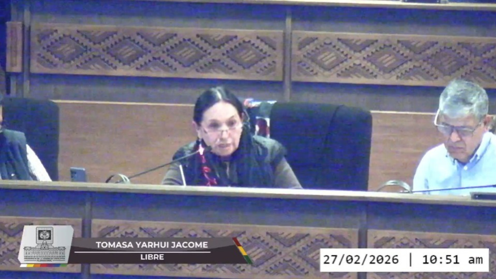 Senadora Yarhui ve interpretación «maliciosa» del Ejecutivo al frenar la interpelación al ministro de Hidrocarburos Diseno sin titulo 35