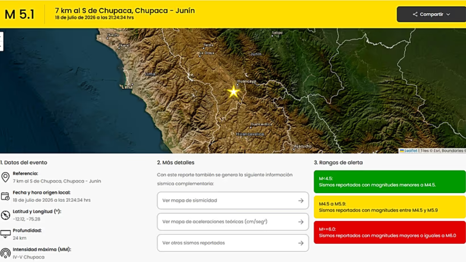 Un sismo de magnitud 5.5 sacude al centro del Perú Diseno sin titulo 20260719 103753 0000