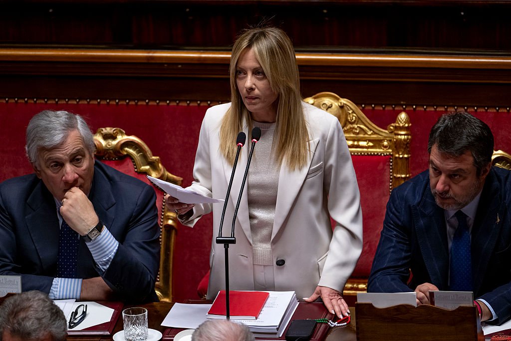 Italia suspende acuerdo de defensa con Israel en medio de tensiones diplomáticas GettyImages 2265416728