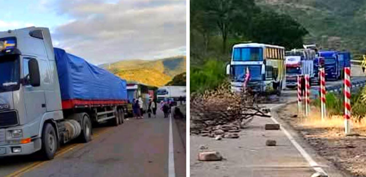 Sectores bloquean la ruta Cochabamba – Sucre por “alza de precios y falta de combustible” Imagen de WhatsApp 2025 05 29 a las 11.38.51 552de62a