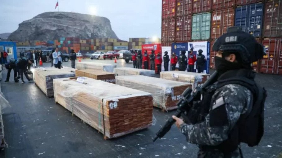 Delegación de Chile llegará a Bolivia para colaborar en investigación por caso “narcomaderas” MADERA 696x391 1