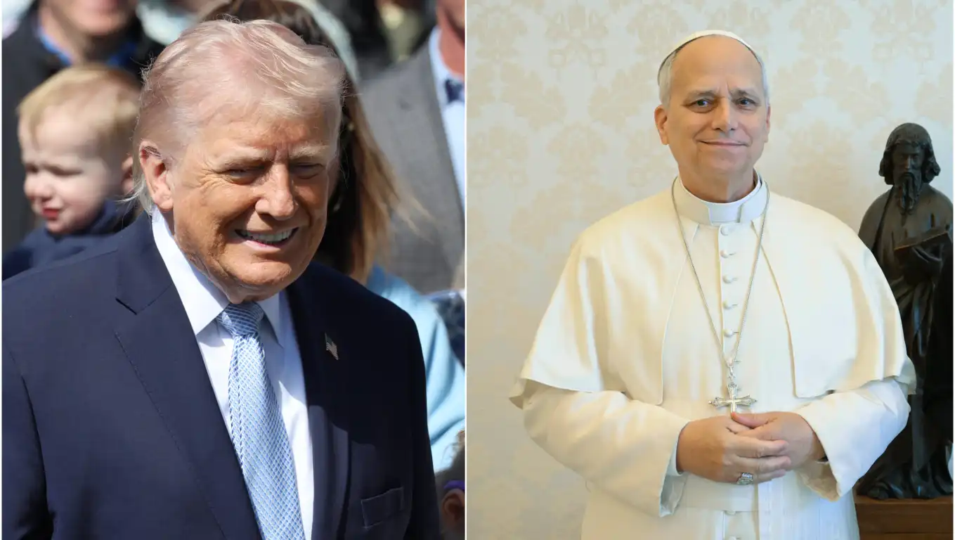 Trump lanza ataque contra el papa León XIV por sus críticas a la guerra en Irán y el Vaticano responde Papa Leon XIV Trump