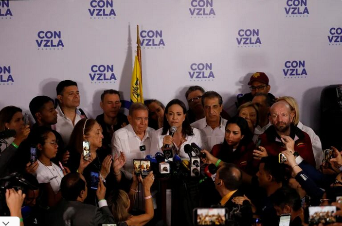 Venezuela: Oposición declara que obtuvieron un 70% de los votos tras las elecciones presidenciales Screenshot 2024 07 29 at 09 39 51 Maria Corina Machado aseguro que la oposicion logro el 70 de votos en las elecciones de Venezuela La victoria es abrumadora Infobae