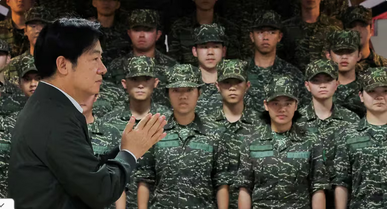 Taiwán: El presidente William Lai, afirmó que las Fuerzas Armadas del país deben fortalecerse Screenshot 2024 08 08 at 10 56 56 Taiwan espera construir una fuerza militar de acero para enfrentar las amenazas de China y defender su soberania Infobae