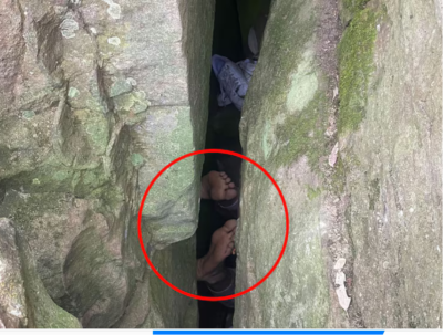 Screenshot 2024 10 23 at 10 00 07 El peligroso rescate de una joven que quedo atrapada entre rocas por horas cuando intentaba recuperar su celular Infobae