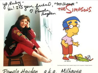 Screenshot 2024 11 21 at 09 59 41 La voz de Milhouse abandona Los Simpson Pamela Hayden anuncio su retiro tras 35 anos Infobae