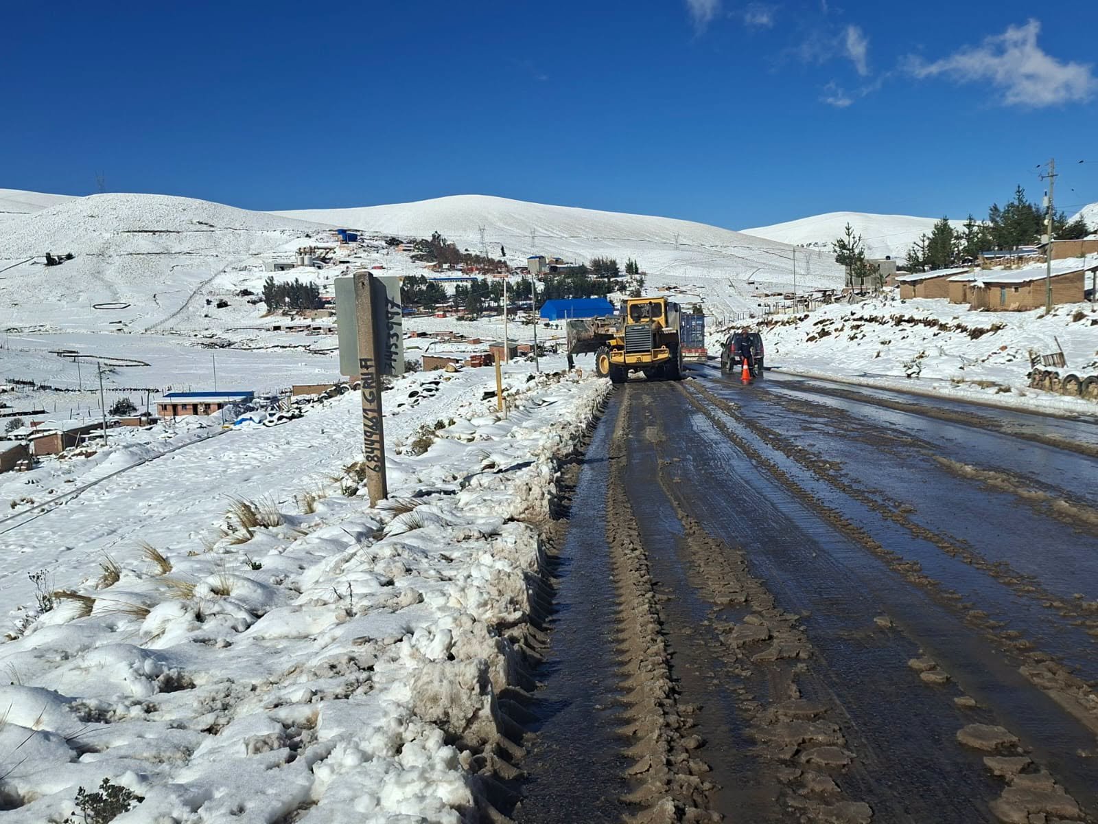 Terminales de La Paz y El Alto suspenden salidas a Cochabamba y Santa Cruz por bajas temperaturas Tramo Caracollo Confital ABC