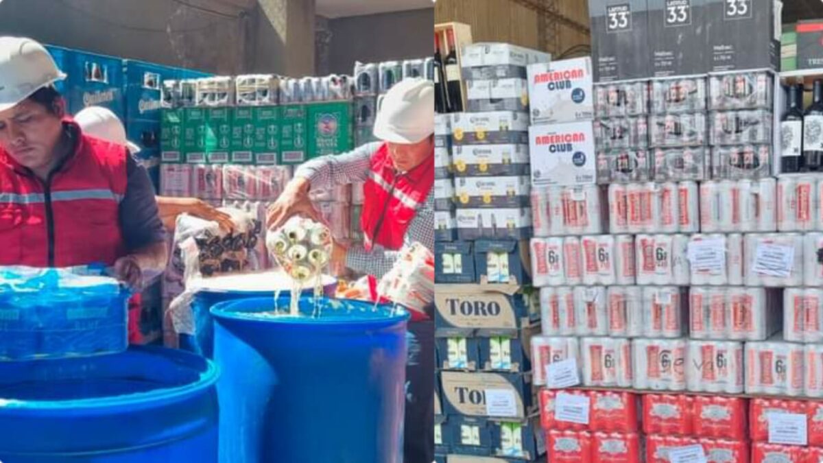Aduana Destruye 40 Toneladas De Bebidas Alcohólicas De Contrabando Radio Splendid 6743