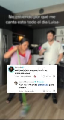 La cantante Belinda comento al video de Leonel Frasezze y Doña Luisa 2 WhatsApp Image 2025 06 21 at 12.20.47