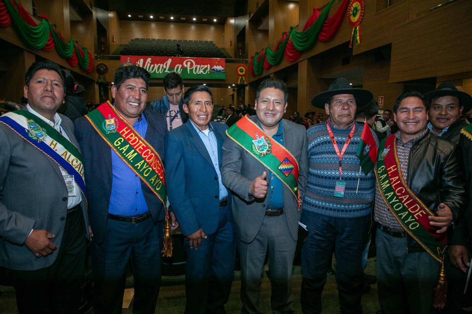 Gobernador resalta su gestión con obras, en el aniversario libertario de La Paz 3 WhatsApp Image 2025 07 15 at 17.15.03