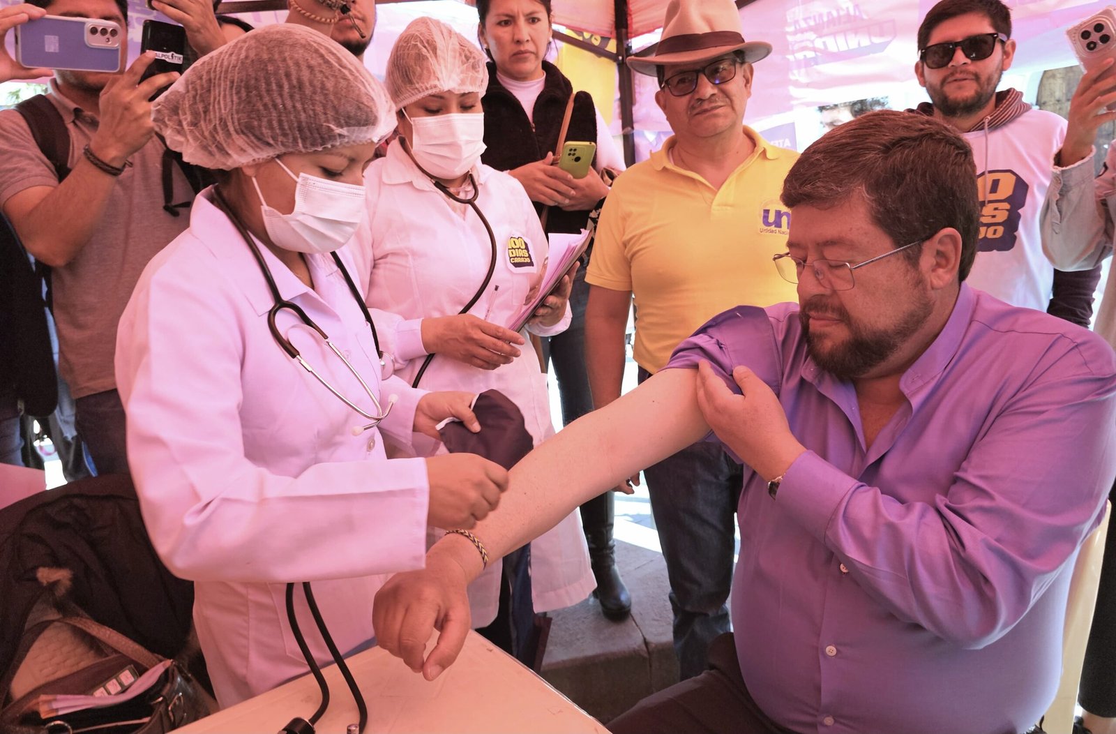 Doria Medina inauguró una brigada de salud en Sucre WhatsApp Image 2025 07 21 at 14.16.20 scaled