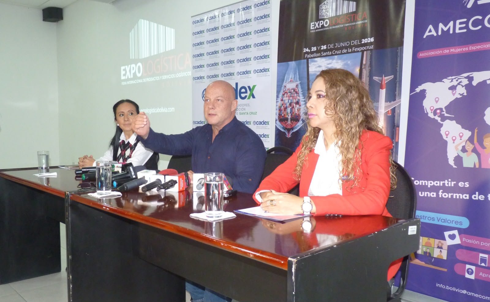 Expologística Bolivia reunirá a más de 70 empresas y espera superar los $us 10 millones en intención de negocios WhatsApp Image 2026 06 11 at 18.07.02