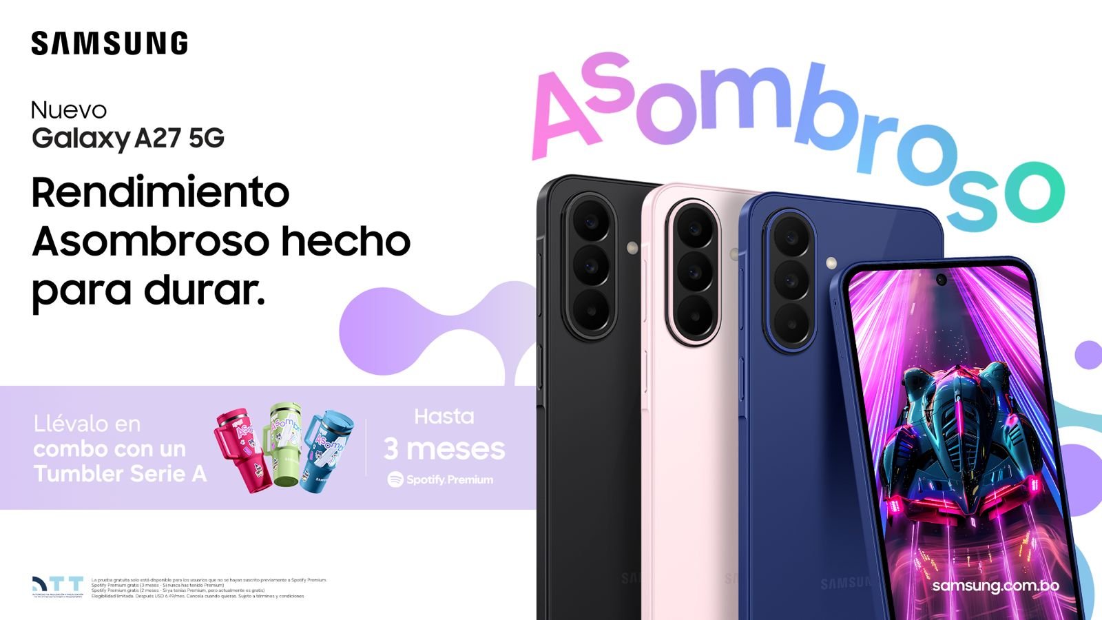 Samsung Galaxy A27 5G ofrece una pantalla inmersiva y Awesome Intelligence para más usuarios WhatsApp Image 2026 07 07 at 11.25.48