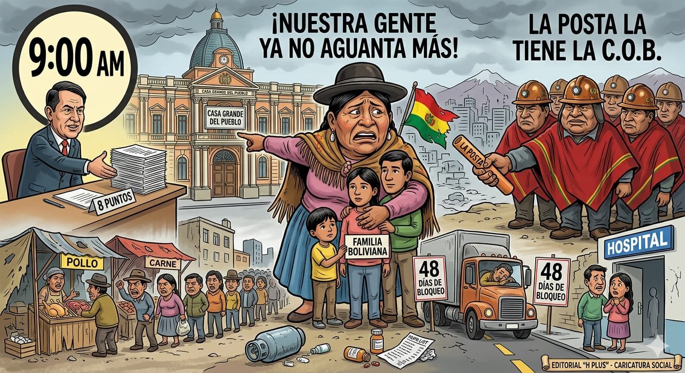 Bloqueos en Bolivia: Ahora la posta la tiene la COB af5b9088 4298 4c69 a1ba a8690003f07f