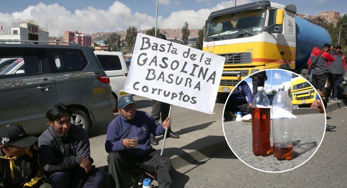 Bloqueos de choferes paralizan La Paz y El Alto por segundo día choferes de la paz advierten con un paro indefinido si no se reunen con rodrigo paz 1332612