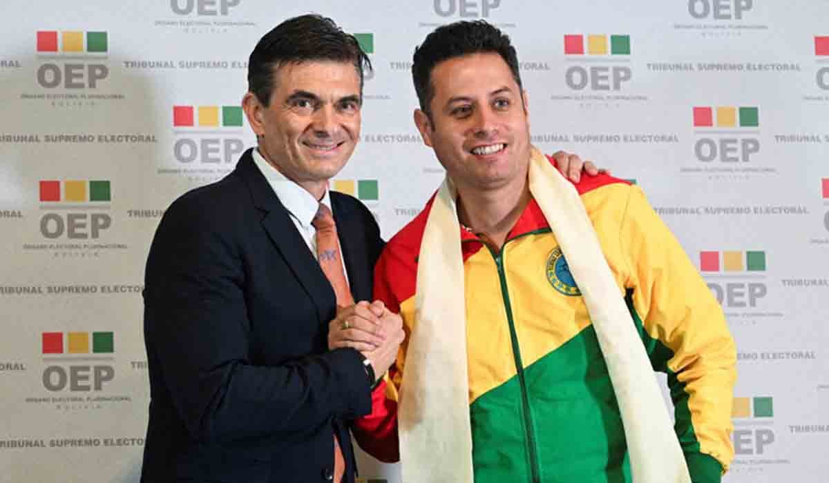 Lara dice que Doria Medina «controla el Gobierno» y pide a Paz no ser su «títere» el tse entregara las credenciales de paz y lara en sucre 28 10 2025