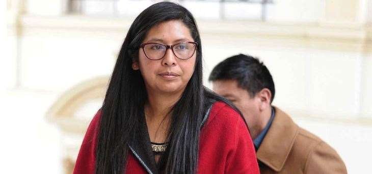 Eva Copa: «No vamos a permitir que Evo entre a El Alto a convulsionar» eva copa cierra las puertas a su retorno al mas. foto