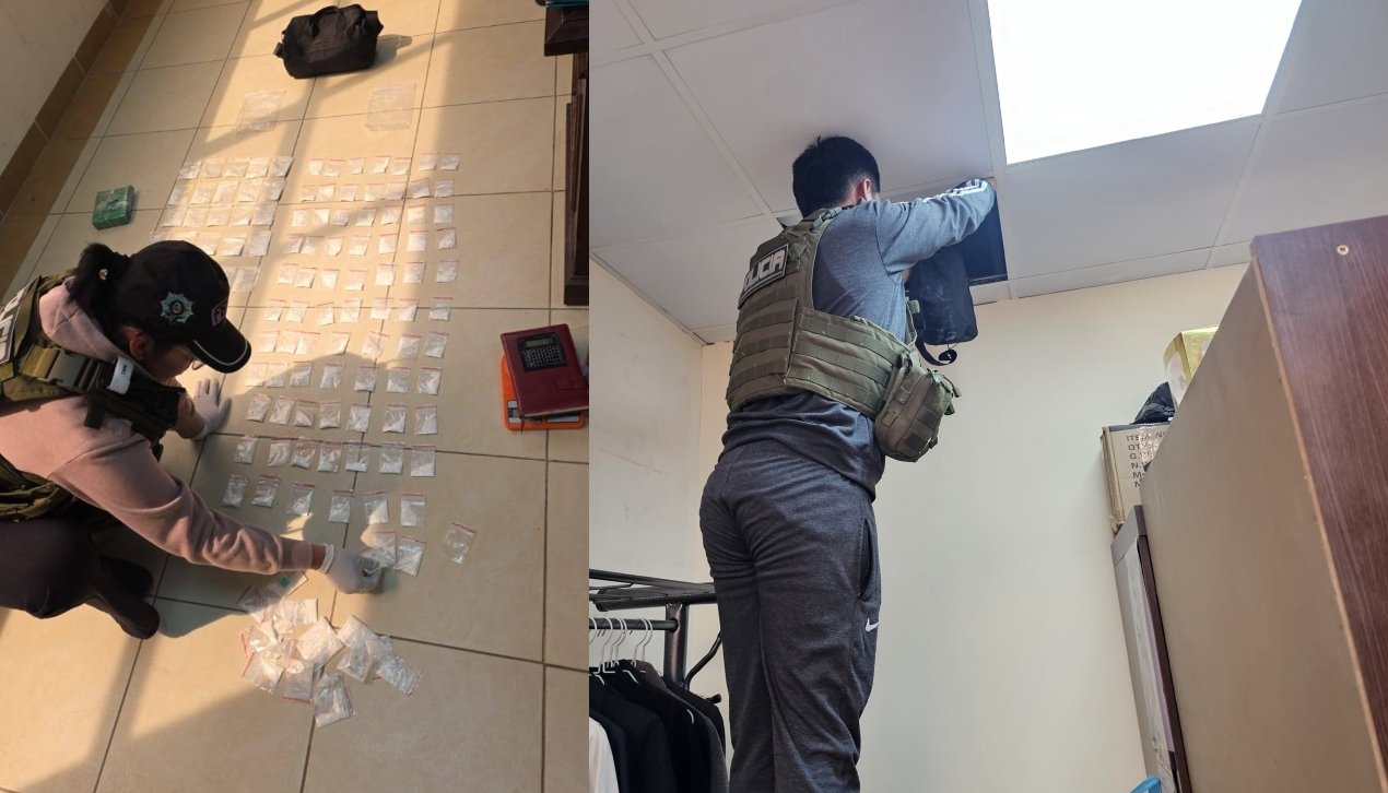 Hallan 126 sobres de cocaína ocultas en el techo de la oficina de la FUL de la UPEA evo sigla e1761230267212 1