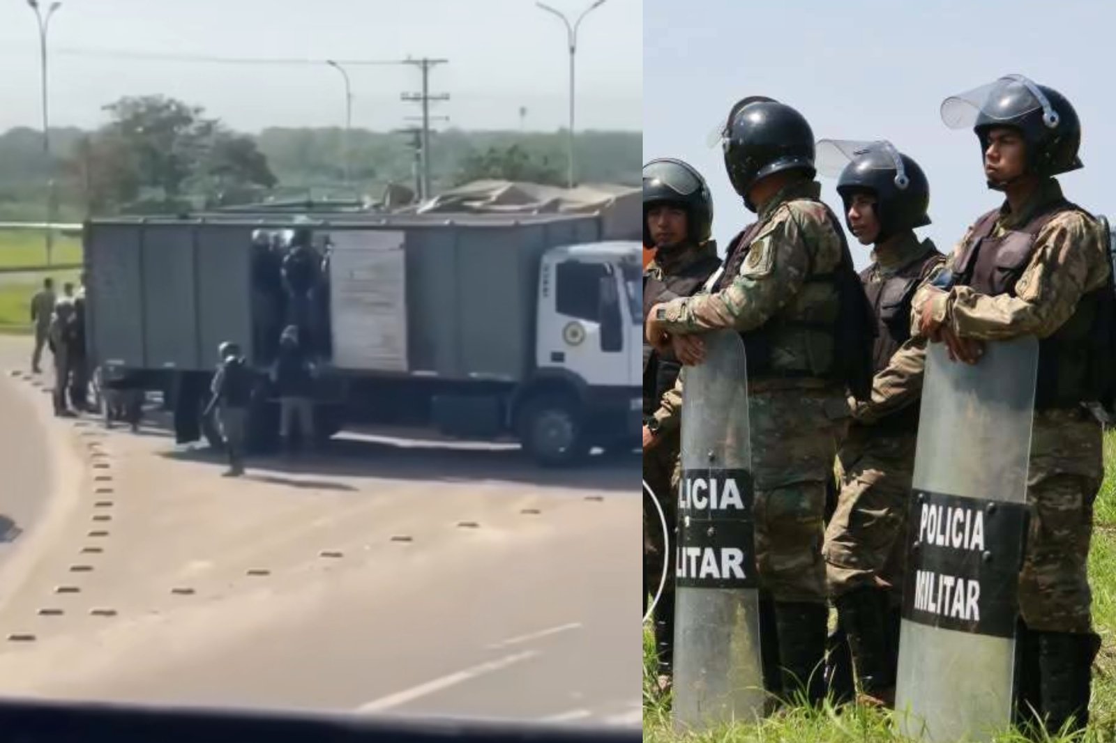 Policías y militares resguardan el ingreso a Yapacaní para evitar bloqueo contra decreto del diésel gettyimages 2224610350 7 4 1 3