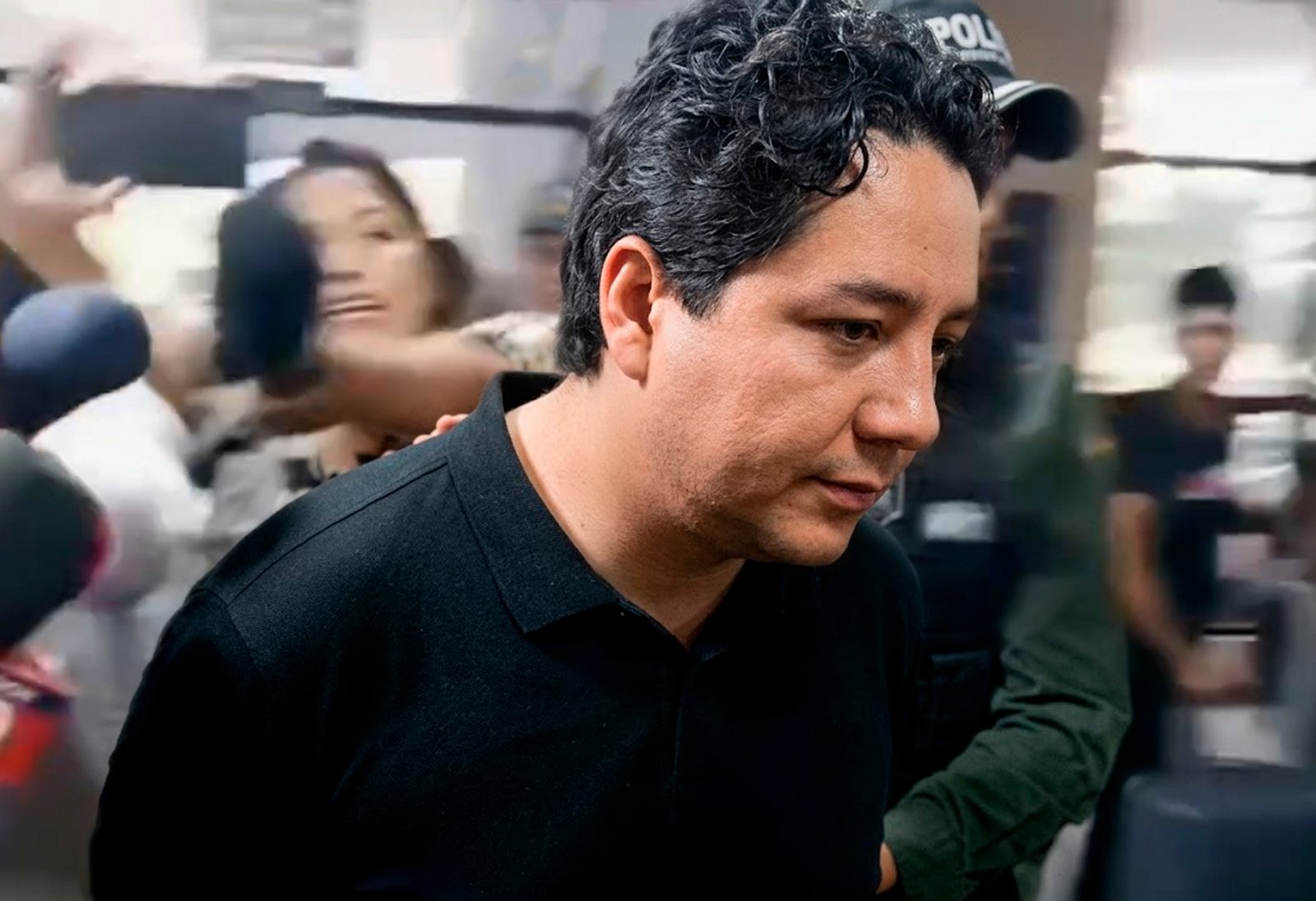 Hallan droga en la celda de Marcelo Arce en la cárcel de Palmasola hijo arce 1jpg 1